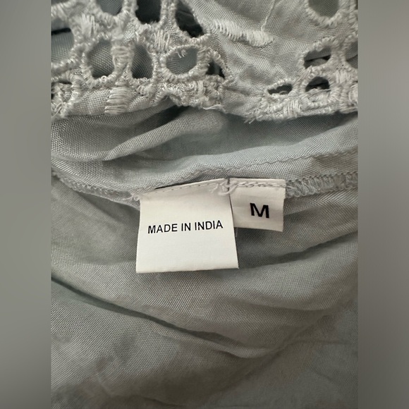 Chan Luu broderie anglaise dress sz M - Picture 6 of 8